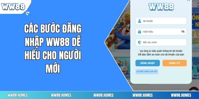 Các bước đăng nhập ww88 dễ hiểu cho người mới